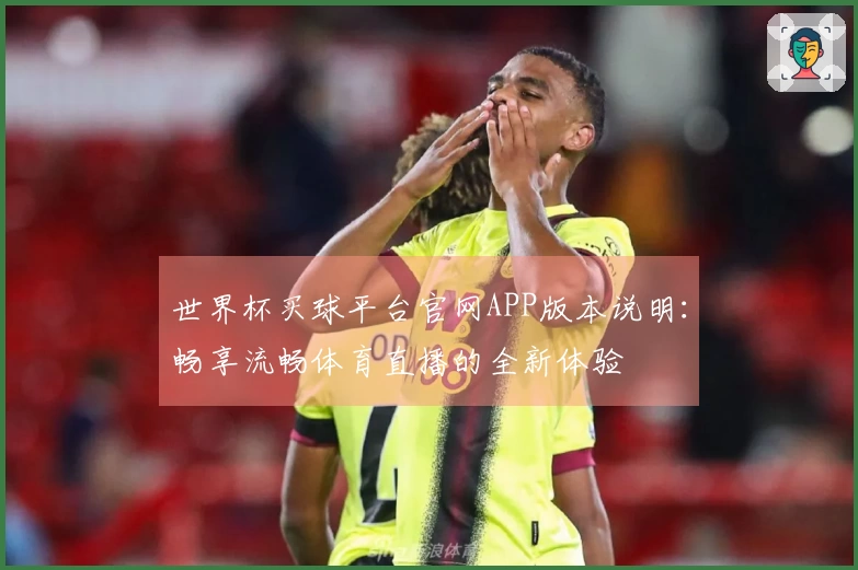 世界杯买球平台官网APP版本说明：畅享流畅体育直播的全新体验